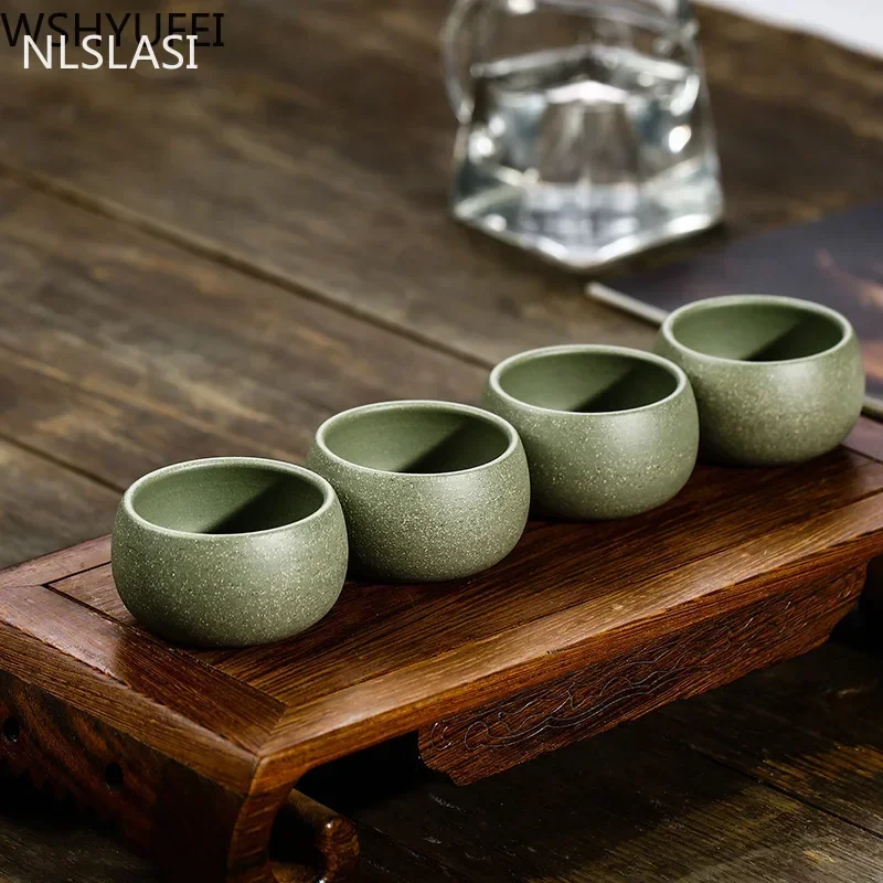 Korean Tea Set - 2 ชิ้น/เซ็ต Yixing Boutique สีม่วง Teacup