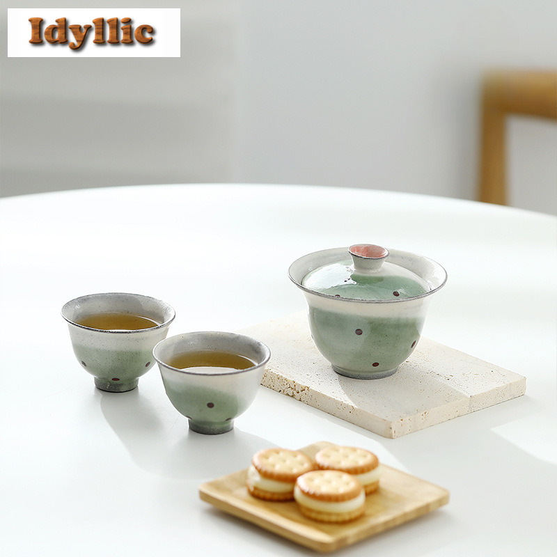 Wabi Sabi สไตล์ Yin เครื่องปั้ - Korean Tea Set บทวิจารณ์และราคา