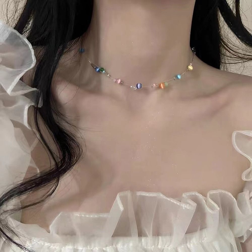 สร้อยคอโลหะผสมสไตล์เกาหลี สร้อ - Korean Girls Lifestyle บทวิจารณ์และราคา