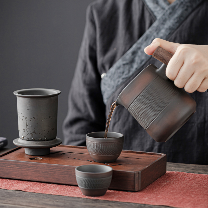 High-End เครื่องปั้นดินเผาสีม่ - Korean Tea Set บทวิจารณ์และราคา