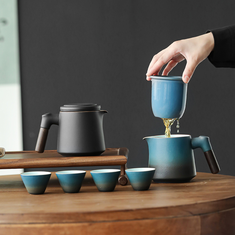 ชุดน้ำชาพกพาแบบเรียบง่าย 1 หม้ - Korean Tea Set บทวิจารณ์และราคา