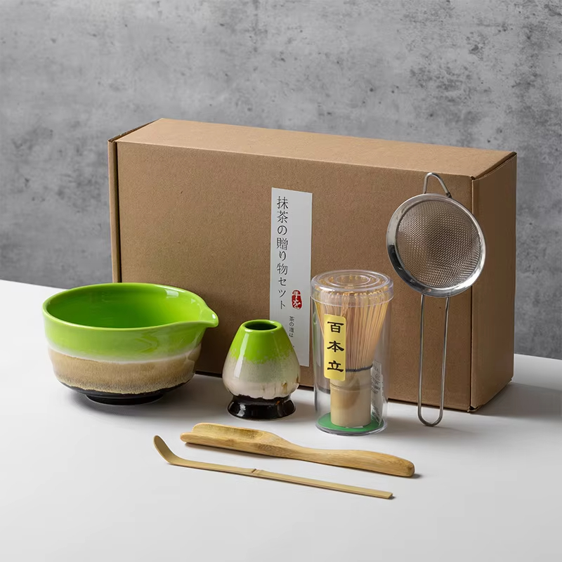 ชุดน้ำชามัทฉะสไตล์ญี่ปุ่นช้อนต - Korean Tea Set บทวิจารณ์และราคา