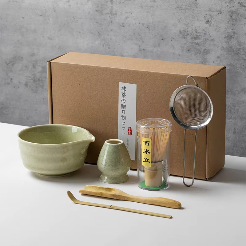 ชุดน้ำชามัทฉะสไตล์ญี่ปุ่นช้อนต - Korean Tea Set บทวิจารณ์และราคา