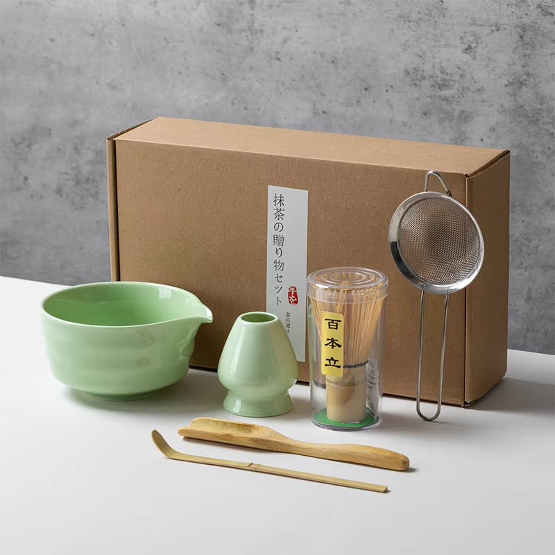 ชุดน้ำชามัทฉะสไตล์ญี่ปุ่นช้อนต - Korean Tea Set บทวิจารณ์และราคา