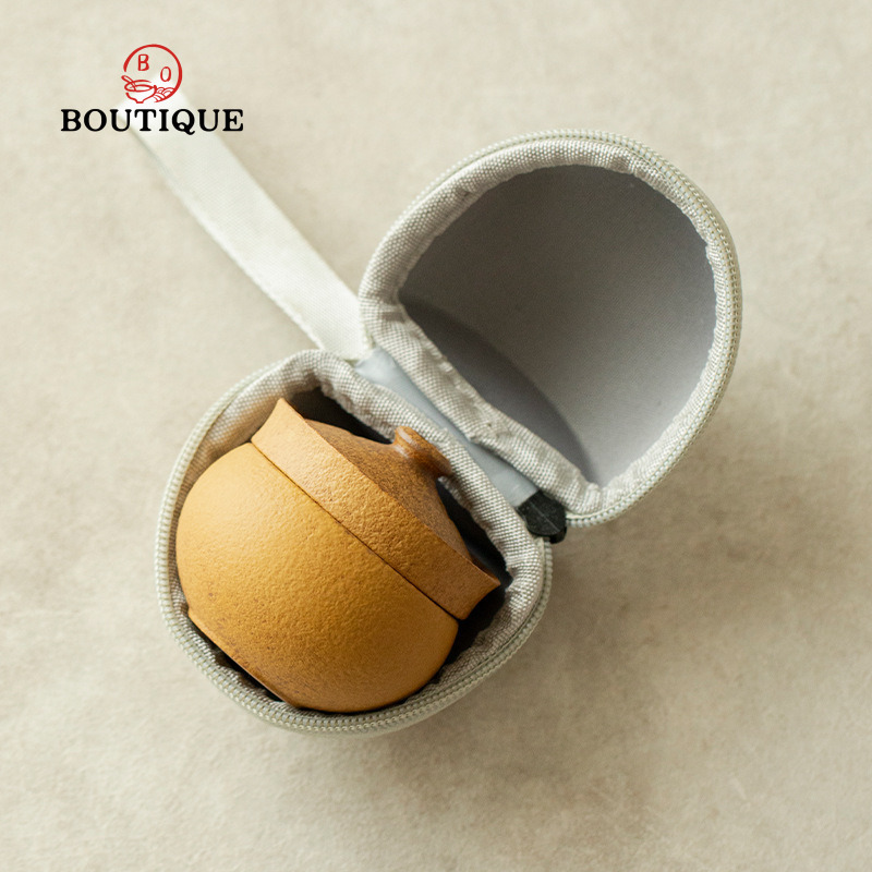 ชุดน้ำชาพกพาแบบดินเผาหยาบ ชุดถ - Korean Tea Set บทวิจารณ์และราคา