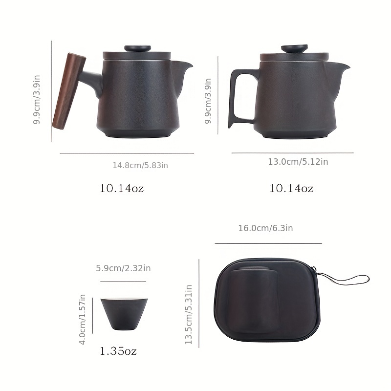 ชุดน้ำชาเซรามิกสามชิ้นแบบพกพา  - Korean Tea Set บทวิจารณ์และราคา