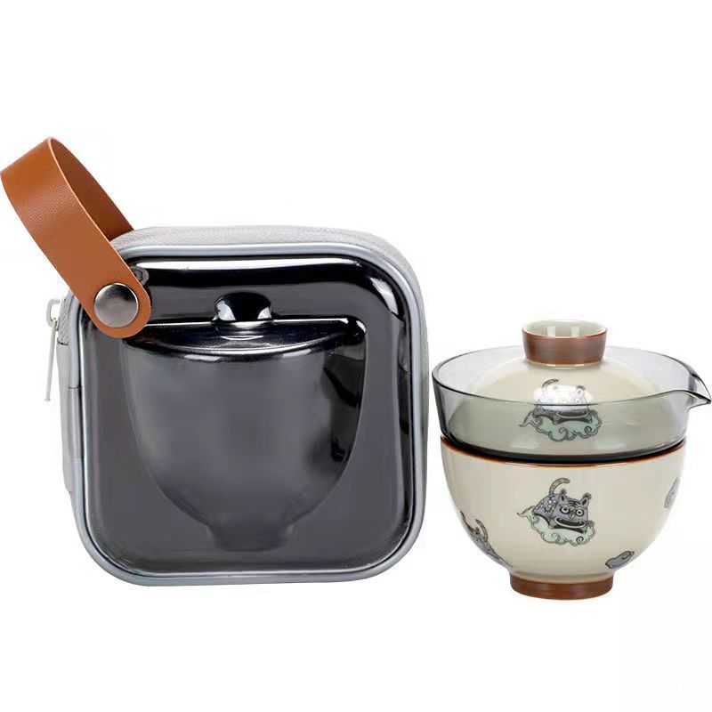 ชาชุดกระเป๋าแบบพกพา Quick ถ้วย - Korean Tea Set บทวิจารณ์และราคา